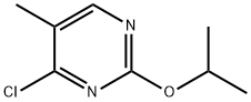 4-Chloro-5-methyl-2-(iso-propoxy)pyrimidine Struktur