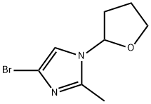 4-Bromo-1-(2-tetrahydrofuranyl)-2-methylimidazole|