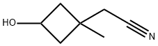 2-(3-hydroxy-1-methylcyclobutyl)acetonitrile|2-(3-hydroxy-1-methylcyclobutyl)acetonitrile