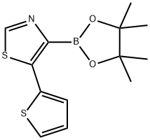 5-(THIOPHEN-2-YL)THIAZOLE-4-BORONIC ACID PINACOL ESTER|