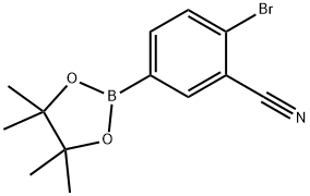 2-bromo-5-(4,4,5,5-tetramethyl-1,3,2-dioxaborolan-2-yl)benzonitrile|