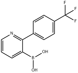 2-(4-Trifluoromethylphenyl)pyridine-3-boronic acid Struktur