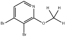 3,4-dibromo-2-(methoxy-d3)pyridine|