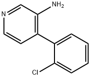 4-(2-CHLOROPHENYL)PYRIDIN-3-AMINE Struktur
