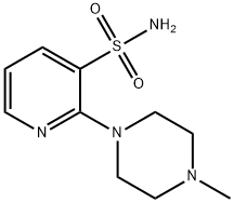 3-Pyridinesulfonamide, 2-(4-methyl-1-piperazinyl)-