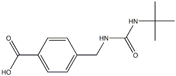 4-{[(tert-butylcarbamoyl)amino]methyl}benzoic acid Structure