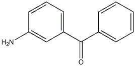 M-aminobenzophenone Struktur