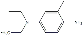 2-[(4-amino-3-methyl phenyl)-ethylamino]-ethyl Structure
