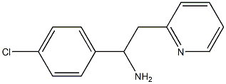 1-(4-chlorophenyl)-2-(pyridin-2-yl)ethan-1-amine