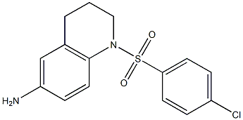 1-[(4-chlorobenzene)sulfonyl]-1,2,3,4-tetrahydroquinolin-6-amine