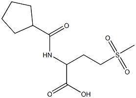 2-(cyclopentylformamido)-4-methanesulfonylbutanoic acid