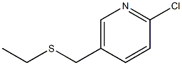 2-chloro-5-[(ethylsulfanyl)methyl]pyridine