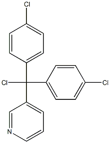 3-[Chlorobis(4-chlorophenyl)methyl]pyridine