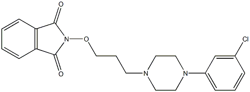 2-[3-[4-(3-Chlorophenyl)-1-piperazinyl]propyloxy]-1H-isoindole-1,3(2H)-dione