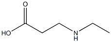 3-(Ethylamino)propionic acid Struktur