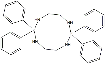 5,5,10,10-Tetraphenyl-1,4,6,9-tetraaza-5,10-diphosphoniacyclodecane