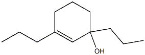 1,3-Dipropyl-2-cyclohexen-1-ol Structure