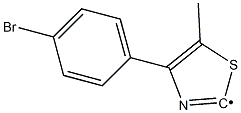 [4-(4-Bromo-phenyl)-5-methyl-thiazol-2-yl]- Structure