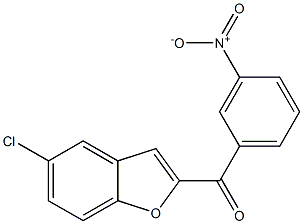 5-chloro-2-[(3-nitrophenyl)carbonyl]-1-benzofuran