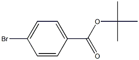 Tert-butyl p-bromobenzoate Struktur