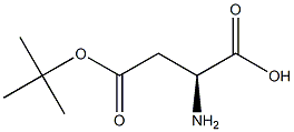 L-Aspartic acid 4-tert-butyl ester Struktur