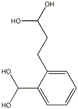 Benzaldehyde propional diacetal Struktur