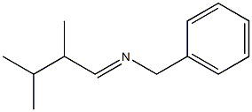 N-benzyl-N-(2,3-dimethylbutylidene)amine Struktur