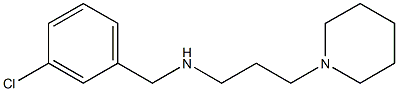 [(3-chlorophenyl)methyl][3-(piperidin-1-yl)propyl]amine