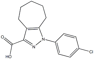 1-(4-chlorophenyl)-1,4,5,6,7,8-hexahydrocyclohepta[c]pyrazole-3-carboxylic acid
