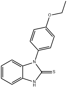 1-(4-ethoxyphenyl)-1H-1,3-benzodiazole-2-thiol Struktur