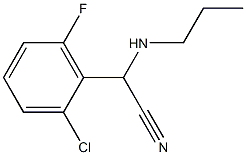 2-(2-chloro-6-fluorophenyl)-2-(propylamino)acetonitrile