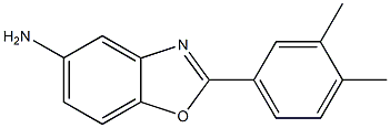 2-(3,4-dimethylphenyl)-1,3-benzoxazol-5-amine Struktur