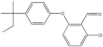 2-chloro-6-[4-(2-methylbutan-2-yl)phenoxy]benzaldehyde