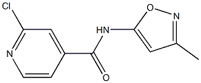 2-chloro-N-(3-methyl-1,2-oxazol-5-yl)pyridine-4-carboxamide