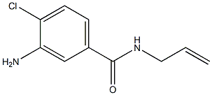N-allyl-3-amino-4-chlorobenzamide Struktur