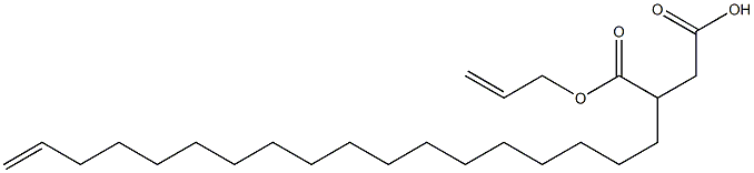 3-(17-Octadecenyl)succinic acid 1-hydrogen 4-allyl ester Structure