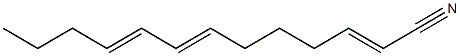 2,7,9-Tridecatrienenitrile Structure