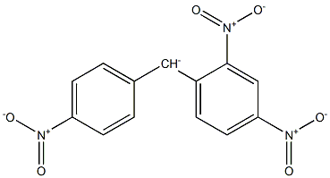 (2,4-Dinitrophenyl)(4-nitrophenyl)methanide Structure