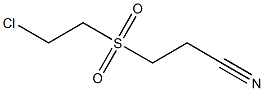3-(2-Chloroethylsulfonyl)propiononitrile