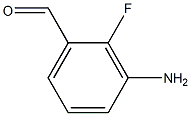 2-Fluoro-3-aminobenzaldehyde Struktur