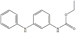 ethyl (3-anilinophenyl)carbamate Struktur