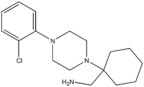 {1-[4-(2-chlorophenyl)piperazin-1-yl]cyclohexyl}methanamine