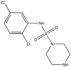 N-(2,5-dichlorophenyl)piperazine-1-sulfonamide Structure