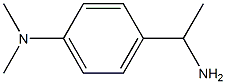 N-[4-(1-aminoethyl)phenyl]-N,N-dimethylamine Structure