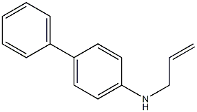 N-allyl[1,1'-biphenyl]-4-amine Struktur