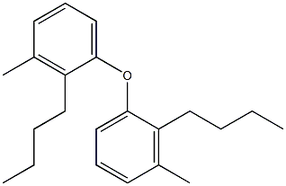 Butyl(3-methylphenyl) ether Structure