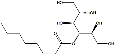 L-Mannitol 3-octanoate Struktur