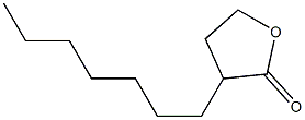 alpha-Heptyl-gaMMa-butyrolactone Struktur
