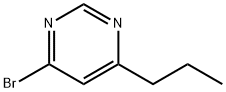 4-Bromo-6-(n-propyl)pyrimidine Struktur