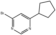 4-Bromo-6-cyclopentylpyrimidine|4-溴-6-环戊基嘧啶